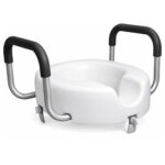 Raised Toilet Seat with Arms - Image 9