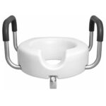 Raised Toilet Seat with Arms - Image 6