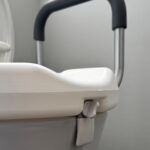 Raised Toilet Seat with Arms - Image 7
