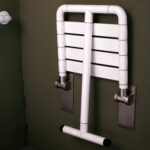 Wall Mounted Folding Shower Seat 400 - Image 5