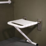 Wall Mounted Folding Shower Seat 400 - Image 4